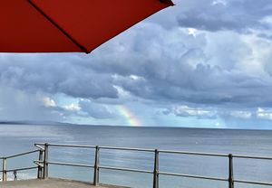 Fine views!  at Largigi Thai in Lyme Regis