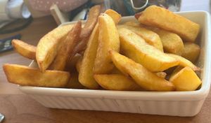 Chunky Chips at Largigi Thai in Lyme Regis