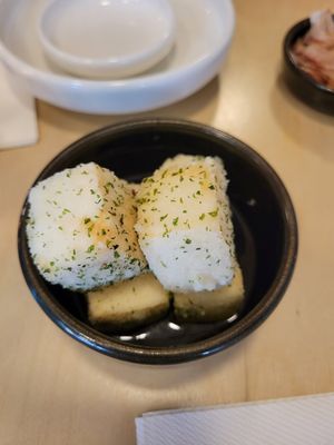 Tofu at Hono Izakaya in Quebec