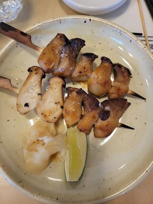 Champignons at Hono Izakaya in Quebec