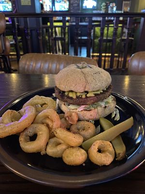 « Beef » burger  at The Locker Room in Queenstown