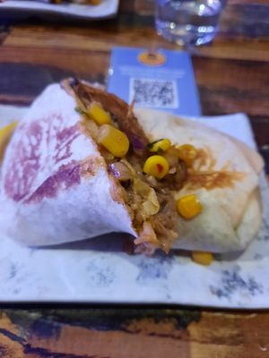 Burrito at Hecho en Mexico in Moonee Ponds