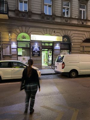 Outside   at GreenGorilla in Budapest