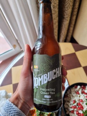 Kombucha at Vegan Kitchen by Infinitea in Bangalore