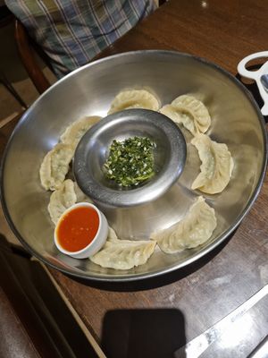 Momos at Vegan Kitchen by Infinitea in Bangalore