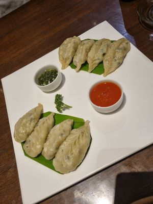Momos at Vegan Kitchen by Infinitea in Bangalore