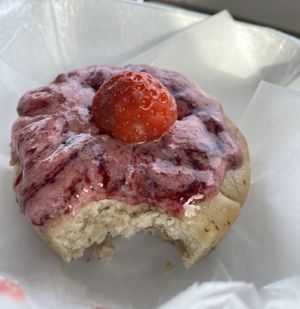 So tasty  at Sara's Donut Story in Flower Mound