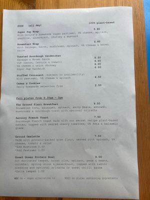  at Ground Plant Based Coffee in Swansea