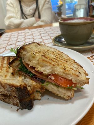 BLT at Ground Plant Based Coffee in Swansea