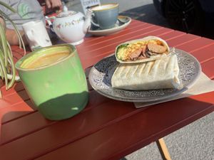   at Ground Plant Based Coffee in Swansea