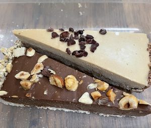 Desserts at Biopapa in Vilnius