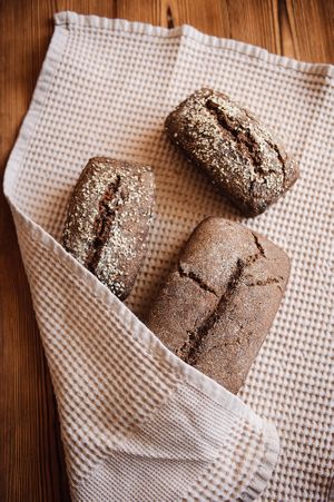Whole wheat rye sourdough bread at Golubkova Cooking in Krasnoyarsk