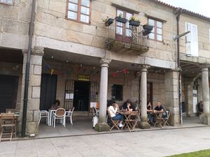 Outside at La Hormiga in Pontevedra