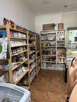 Teas, spreads, snacks and so much moree  at the GREEN Grocery in Malaga