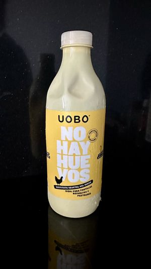 Plant based liquid eggs  at the GREEN Grocery in Malaga