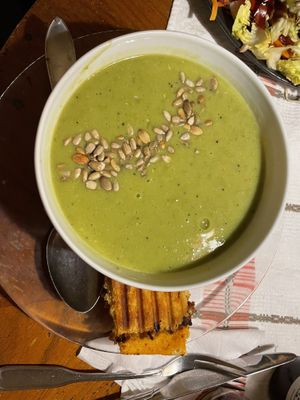 Soup of the day   at Källarbyn in Stockholm