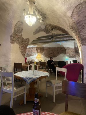 Inside  at Källarbyn in Stockholm