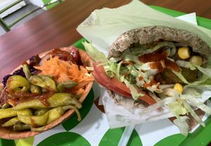   at Mr Falafel - Lemonnier in Brussels