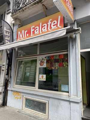   at Mr Falafel - Lemonnier in Brussels