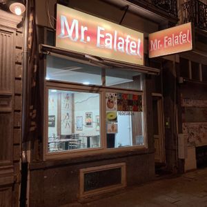 Mr. Falafel   at Mr Falafel - Lemonnier in Brussels