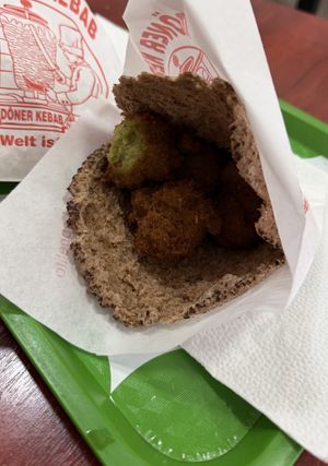   at Mr Falafel - Lemonnier in Brussels