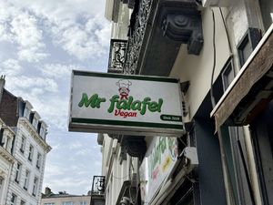   at Mr Falafel - Lemonnier in Brussels