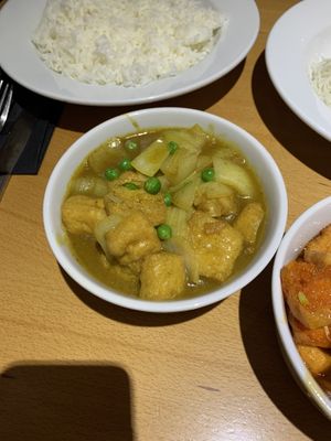 Tofu Chinese curry  at 288 Bar & Wok in Cheltenham