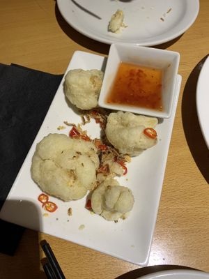 Cauliflower starter  at 288 Bar & Wok in Cheltenham
