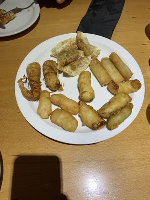 Vegan platter  at 288 Bar & Wok in Cheltenham
