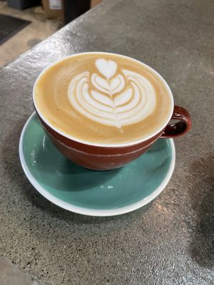 Latte   at Forage Coffee Company in Medford