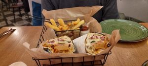 Vegan sharwarma at Bliski Wschód in Warsaw