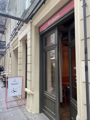 Outside  at Coffeedesk Kawiarnia in Warsaw