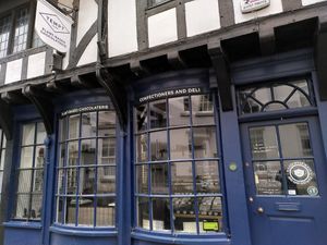 The outside of the shop at Tempt in York