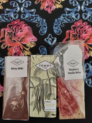 Variety of mini choc bars at Tempt in York