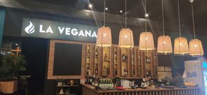 Indoors at La Vegana in Warsaw