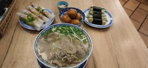 Pho & small plates at La Vegana in Warsaw