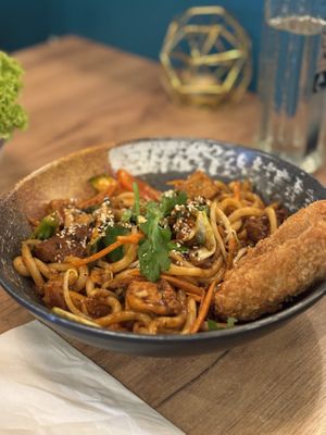   at La Vegana in Warsaw