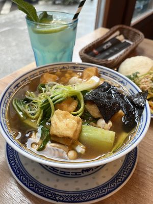 Ramen   at La Vegana in Warsaw