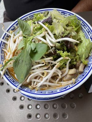 Bun Hue  at La Vegana in Warsaw