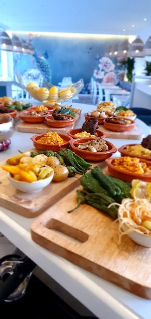 Yummi vegan food @ nao at Nao Vegan Cafe & Bar in Hamburg