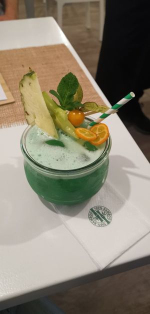 Cocktail alkoholfrei at Nao Vegan Cafe & Bar in Hamburg