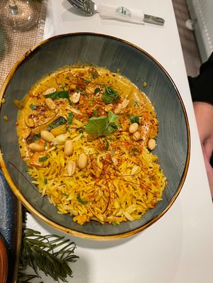 Erdnuss Curry at Nao Vegan Cafe & Bar in Hamburg