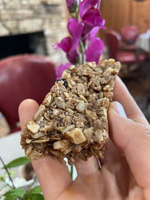 Granola bar at Dan d'Lion Eatery in Hungry Horse
