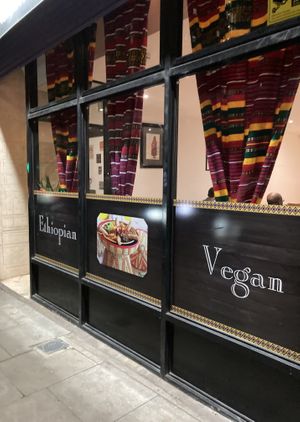 Exterior at Harar Restaurant in South West London