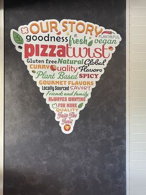 Cute inside   at Pizza Twist in Irving