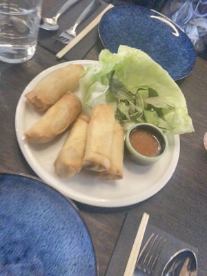 Spring rolls  at Betel Boy in Daylesford