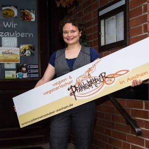 Die liebe Chefin :) at Pfannenzauber in Aachen