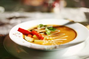 Möhren-Süppchen at Pfannenzauber in Aachen