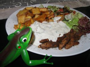 Döner-Teller at Pfannenzauber in Aachen