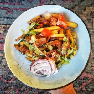 Kapsalon at Pfannenzauber in Aachen